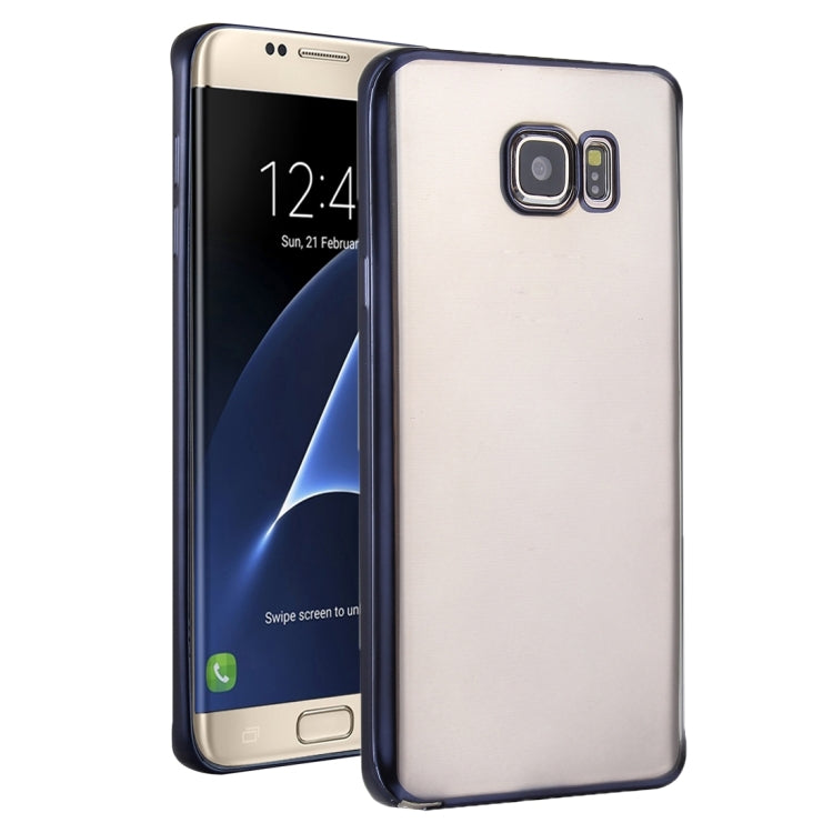 For Galaxy S7 Edge/G935 Plating Soft TPU Protective Cover Case