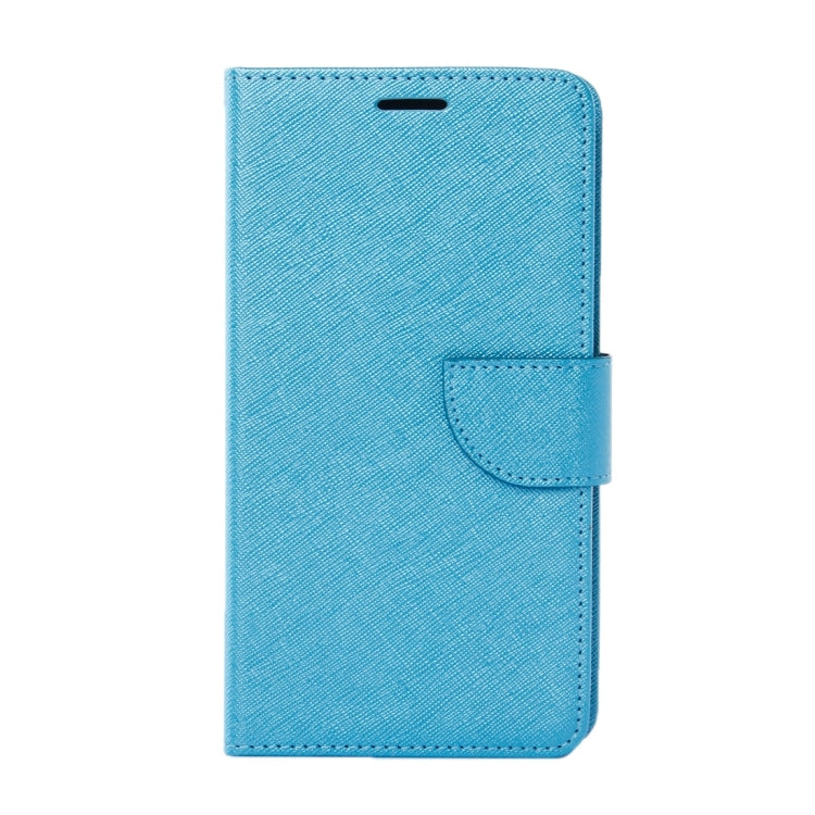 For Galaxy S7 / G930 Cross Texture Horizontal Flip Solid Color Leather Case with Holder & Card Slots & Wallet
