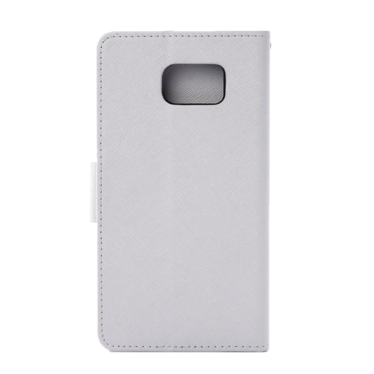 For Galaxy S7 / G930 Cross Texture Horizontal Flip Solid Color Leather Case with Holder & Card Slots & Wallet