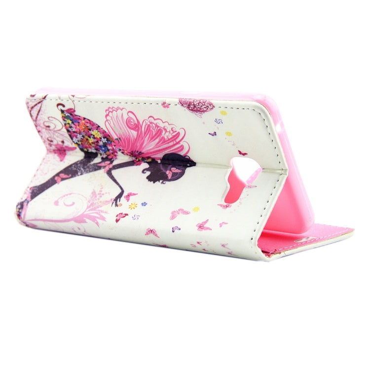For Galaxy A7(2016) / A710 Fashion Lady