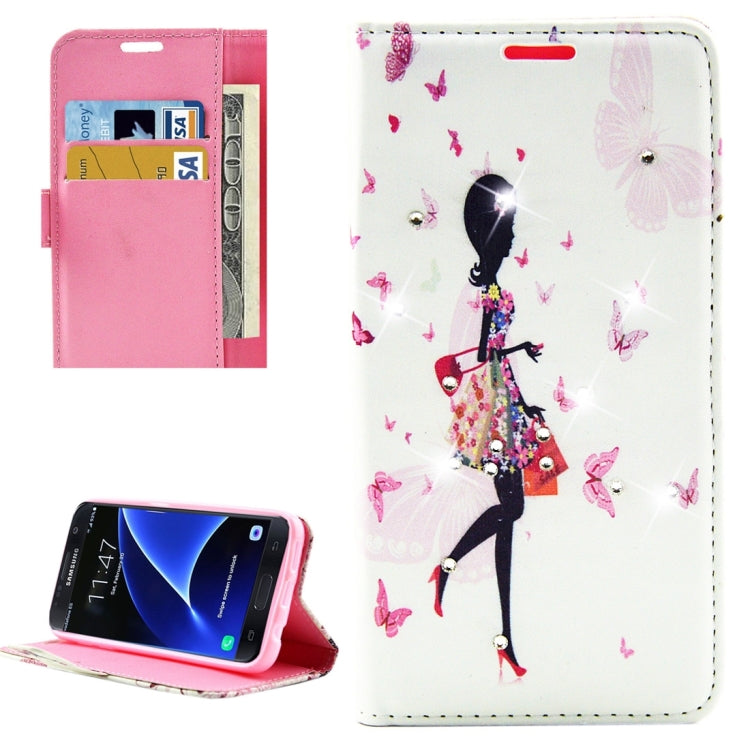 For Galaxy A7(2016) / A710 Fashion Lady