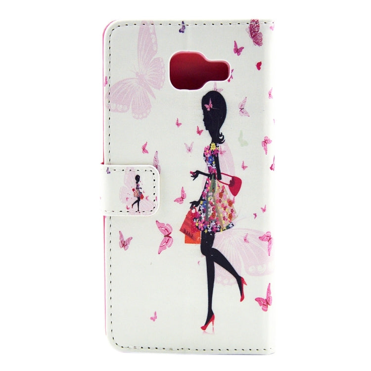 For Galaxy A7(2016) / A710 Fashion Lady