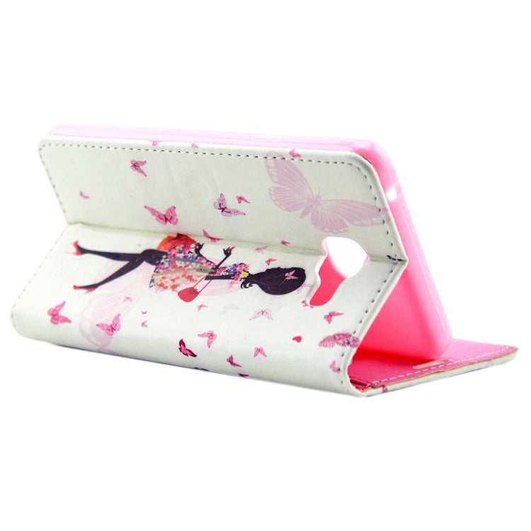 For Galaxy A7(2016) / A710 Fashion Lady