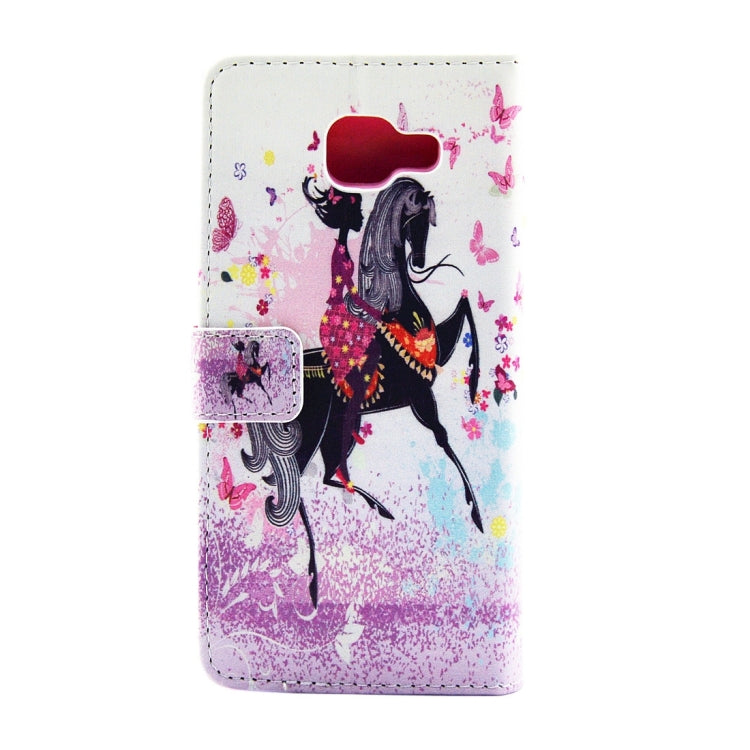 For Galaxy A7(2016) / A710 Fashion Lady