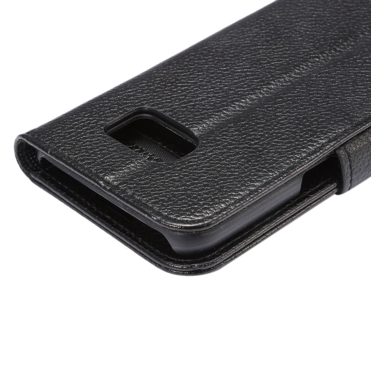 For Galaxy S7 / G930 Litchi Texture Horizontal Flip Leather Case with Holder & Card Slots & Wallet