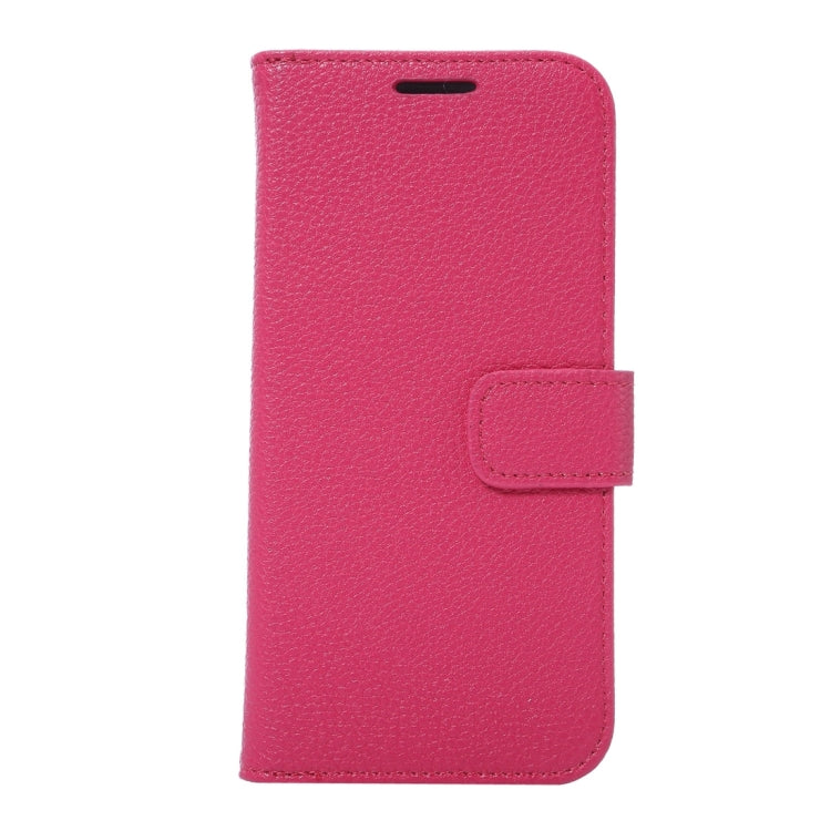 For Galaxy S7 / G930 Litchi Texture Horizontal Flip Leather Case with Holder & Card Slots & Wallet