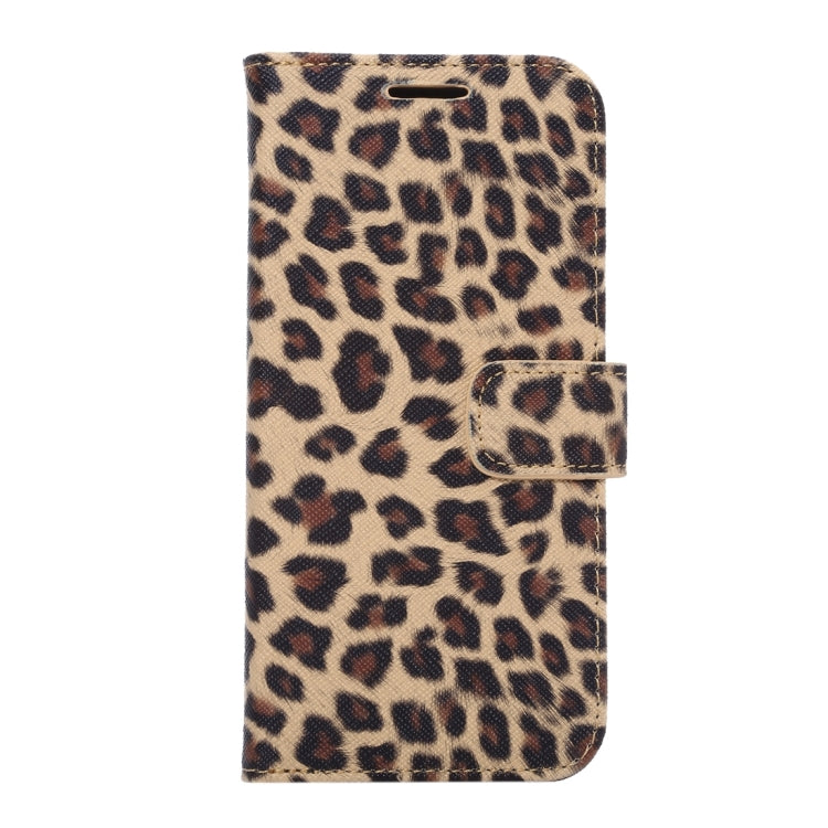 For Galaxy S7 Edge/ G935 Leopard Texture Horizontal Flip Leather Case with Holder & Card Slots & Wallet