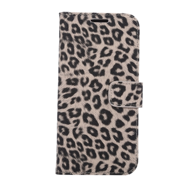 For Galaxy S7 Edge/ G935 Leopard Texture Horizontal Flip Leather Case with Holder & Card Slots & Wallet