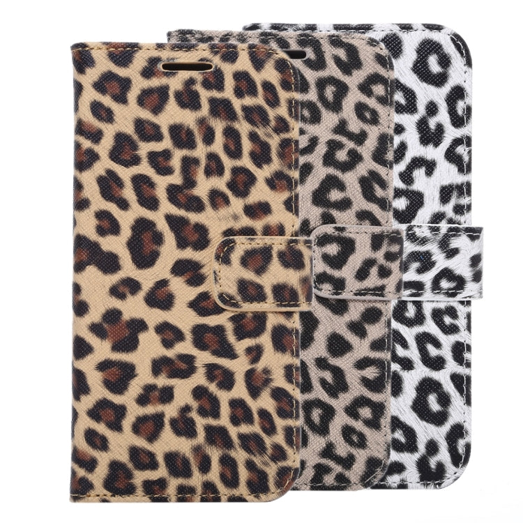 For Galaxy S7 Edge/ G935 Leopard Texture Horizontal Flip Leather Case with Holder & Card Slots & Wallet