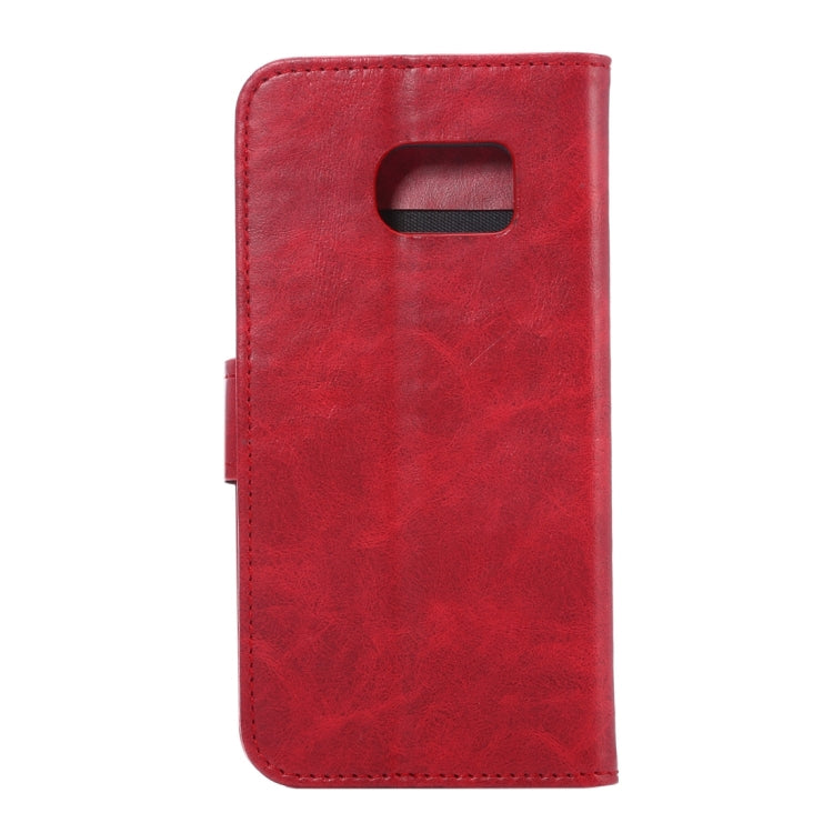 For Galaxy S7 Edge/ G935 Crazy Horse Texture Horizontal Flip Leather Case with Holder & Card Slots & Wallet