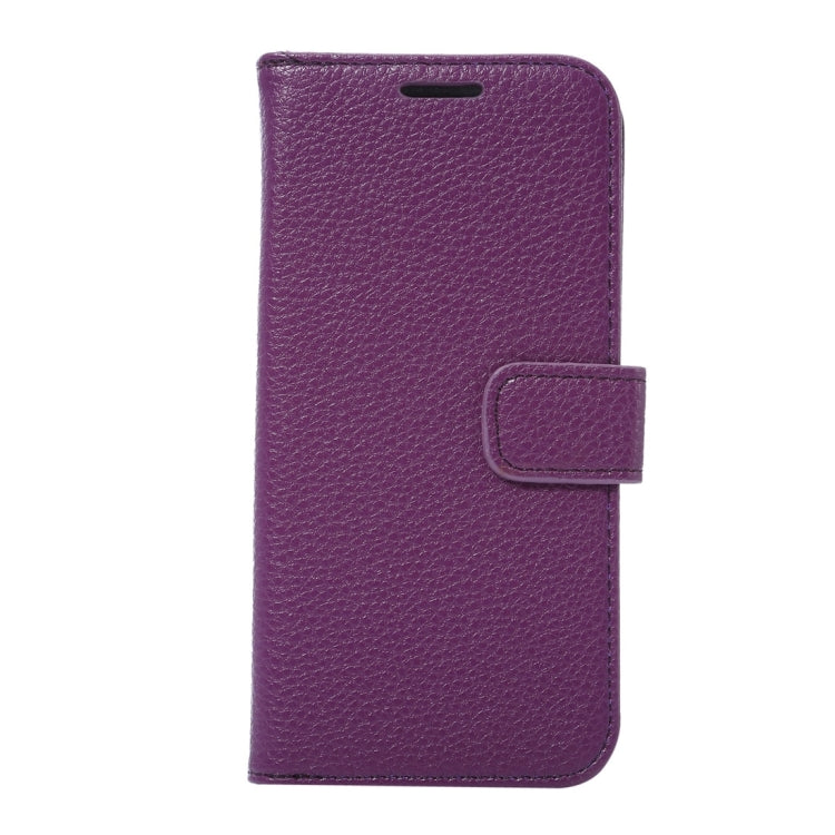 For Galaxy S7 Edge/ G935 Litchi Texture Horizontal Flip Leather Case with Holder & Card Slots & Wallet