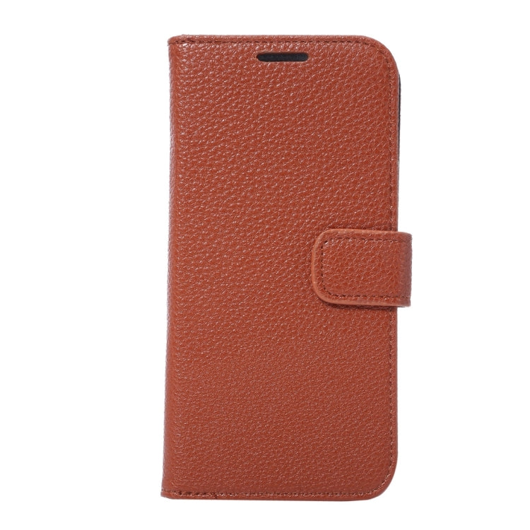 For Galaxy S7 Edge/ G935 Litchi Texture Horizontal Flip Leather Case with Holder & Card Slots & Wallet