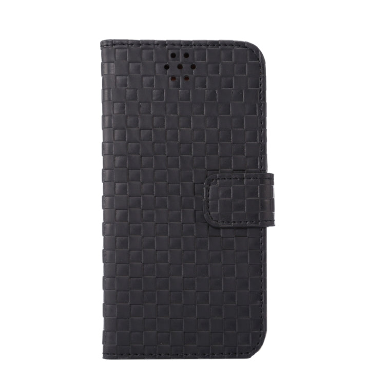 For Galaxy S7 / G930 Small Grid Voltage Texture Horizontal Flip Leather Case with Holder & Card Slots