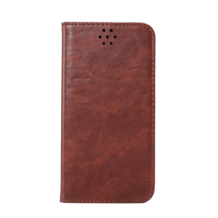 For Galaxy S7/G930 Magnetic Crazy Horse Texture Horizontal Flip Leather Case with Holder & Card Slots