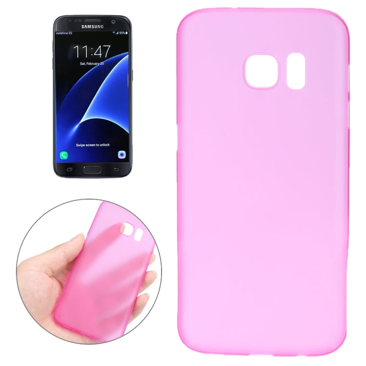 For Galaxy S7 / G930 0.3mm Ultrathin Translucent Color PP Protective Cover Case