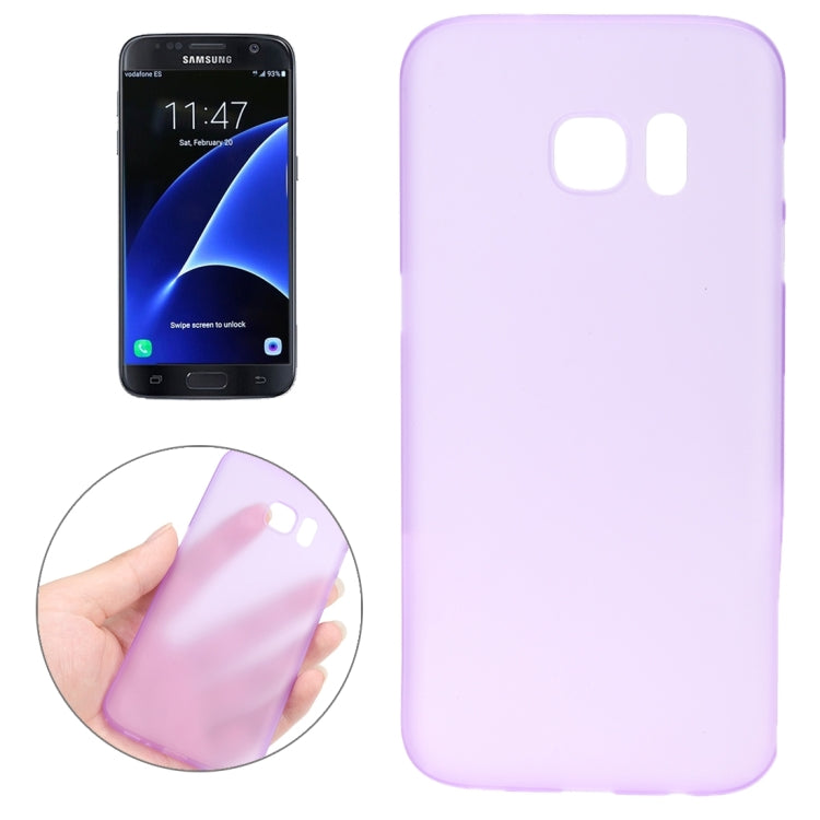For Galaxy S7 / G930 0.3mm Ultrathin Translucent Color PP Protective Cover Case