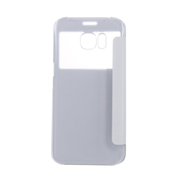 For Galaxy S7 / G930 Horizontal Flip Leather Case with Call Display ID