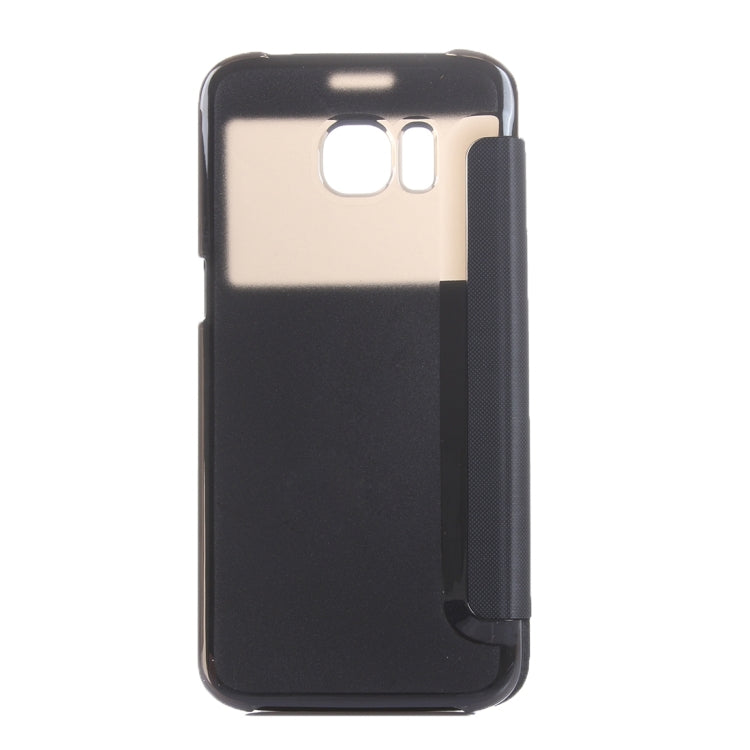 For Galaxy S7 Edge/ G935 Horizontal Flip Leather Case with Call Display ID