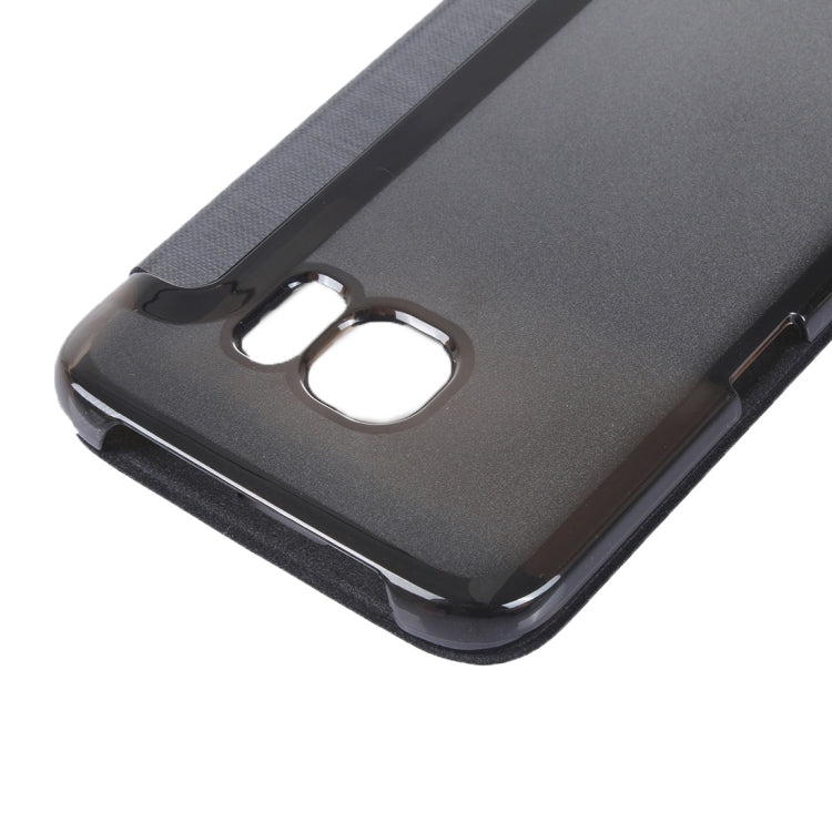 For Galaxy S7 Edge/ G935 Horizontal Flip Leather Case with Call Display ID