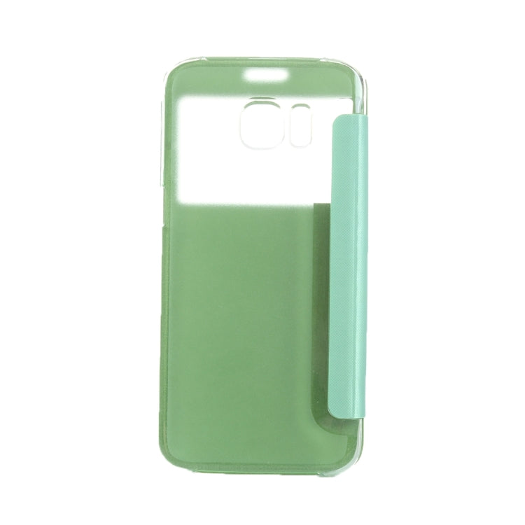 For Galaxy S7 Edge/ G935 Horizontal Flip Leather Case with Call Display ID