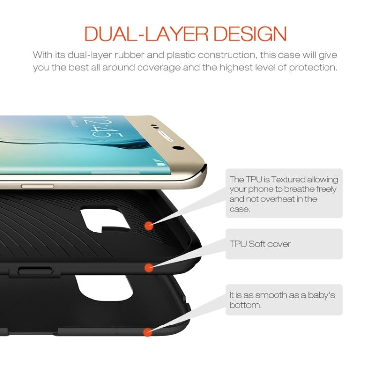 SLiCOO for Galaxy S6 Edge PC + TPU Combination Case