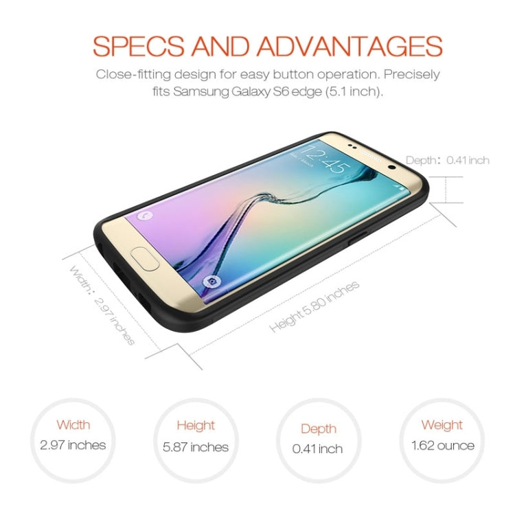 SLiCOO for Galaxy S6 Edge PC + TPU Combination Case