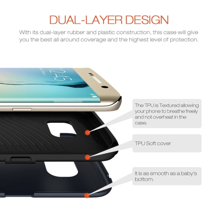 SLiCOO for Galaxy S6 Edge PC + TPU Combination Case