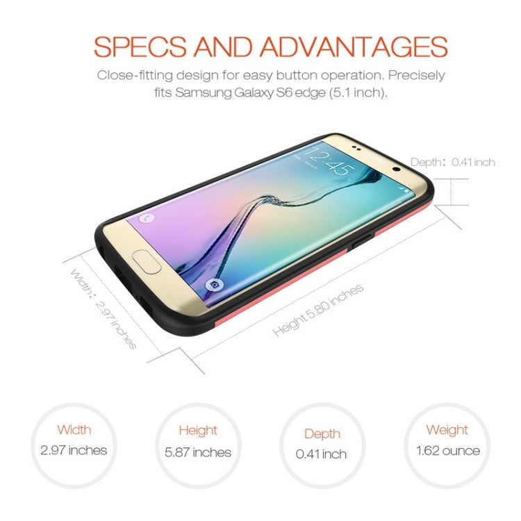 SLiCOO for Galaxy S6 Edge PC + TPU Combination Case