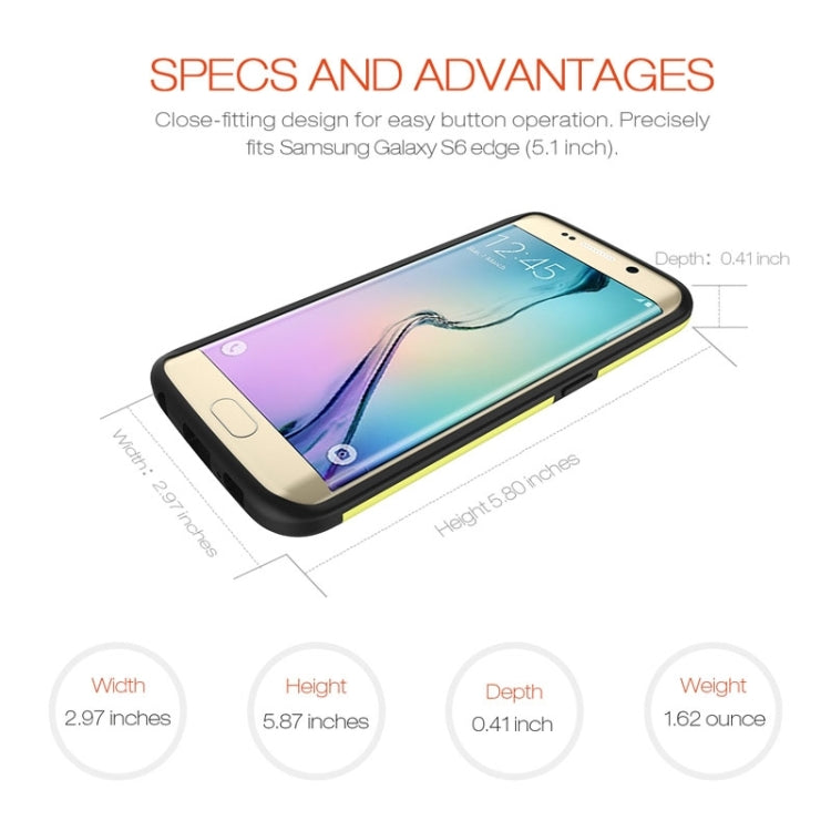 SLiCOO for Galaxy S6 Edge PC + TPU Combination Case
