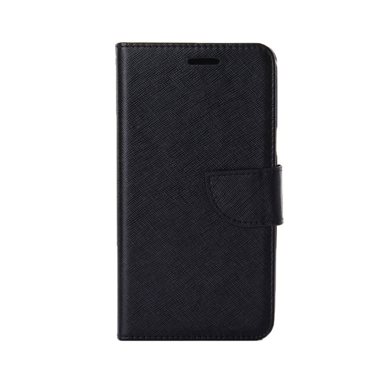 For Galaxy J3 / J310 Cross Texture Horizontal Flip Solid Color Leather Case with Holder & Card Slots & Wallet