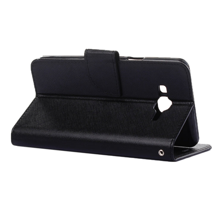 For Galaxy J3 / J310 Cross Texture Horizontal Flip Solid Color Leather Case with Holder & Card Slots & Wallet