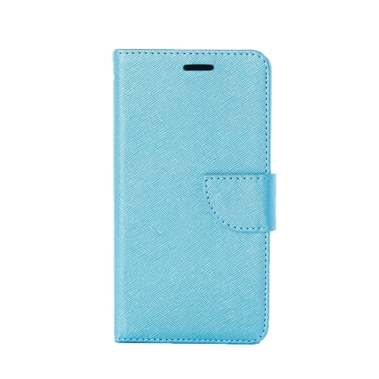 For Galaxy J3 / J310 Cross Texture Horizontal Flip Solid Color Leather Case with Holder & Card Slots & Wallet