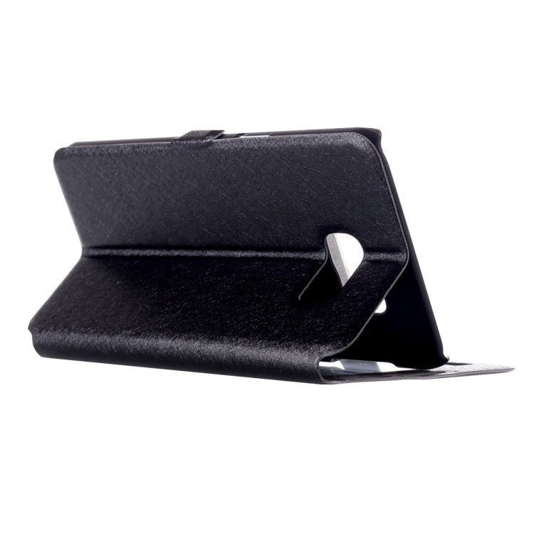 For Galaxy S7 / G930 Silk Texture Horizontal Flip Solid Color Leather Case with Call Display ID
