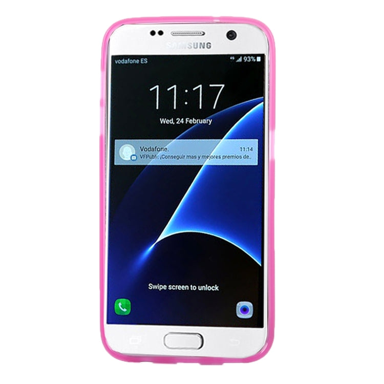 For Galaxy S7 / G930 Frosted TPU Protective Case