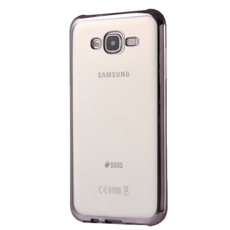 For Galaxy A7 / A700 Electroplating Soft TPU Protective Cover Case