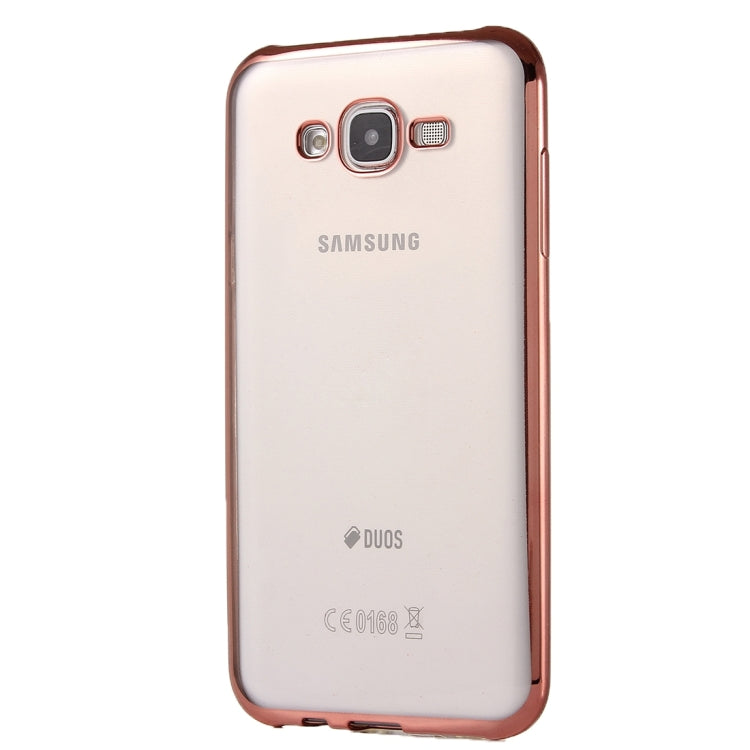 For Galaxy A7 / A700 Electroplating Soft TPU Protective Cover Case
