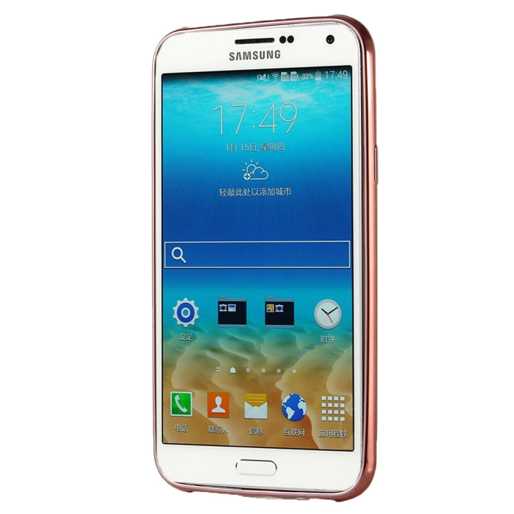 For Galaxy A7 / A700 Electroplating Soft TPU Protective Cover Case