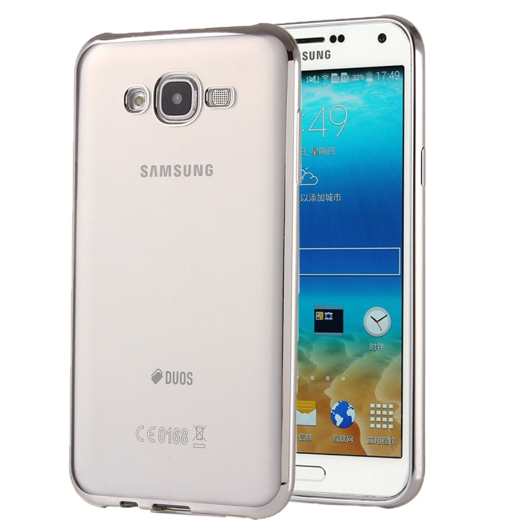 For Galaxy A7 / A700 Electroplating Soft TPU Protective Cover Case