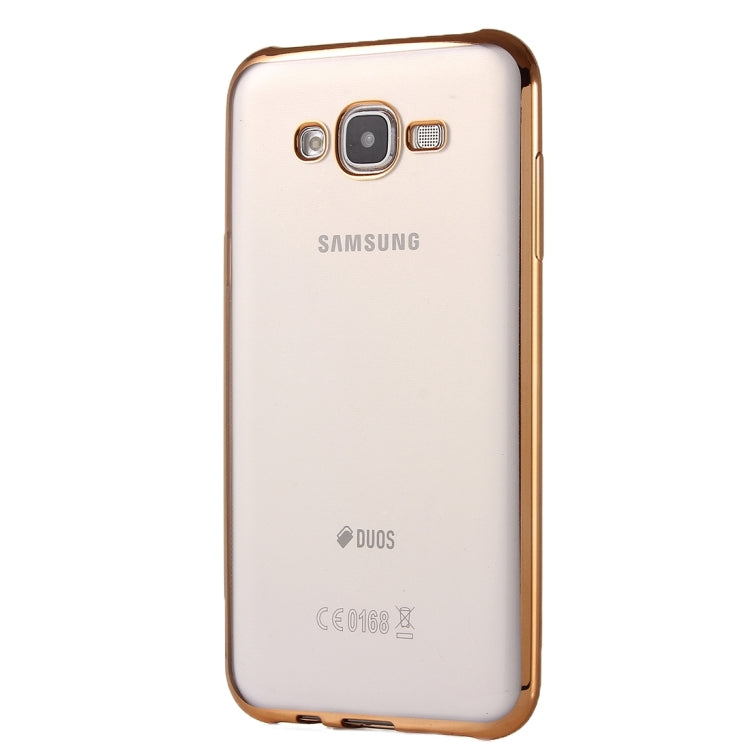 For Galaxy A5 / A500 Electroplating Soft TPU Protective Cover Case