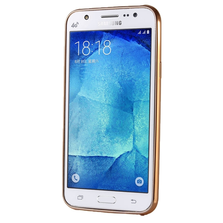 For Galaxy J7 / J700 Electroplating Soft TPU Protective Cover Case