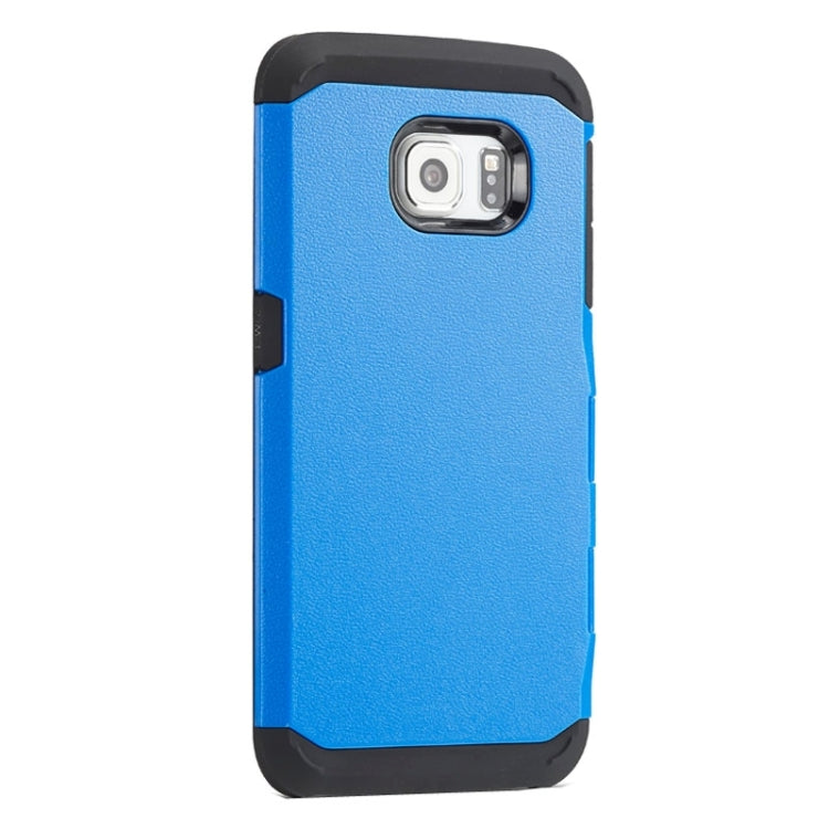 For Galaxy S6 Edge / G925 Litchi Texture Horizontal Flip Smart Case with Call Display ID