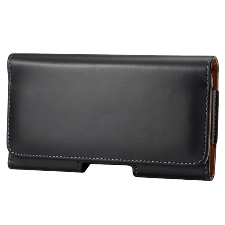 Crazy Horse Texture Vertical Flip Leather Case / Waist Bag with Back Splint for Galaxy Note II / N7100