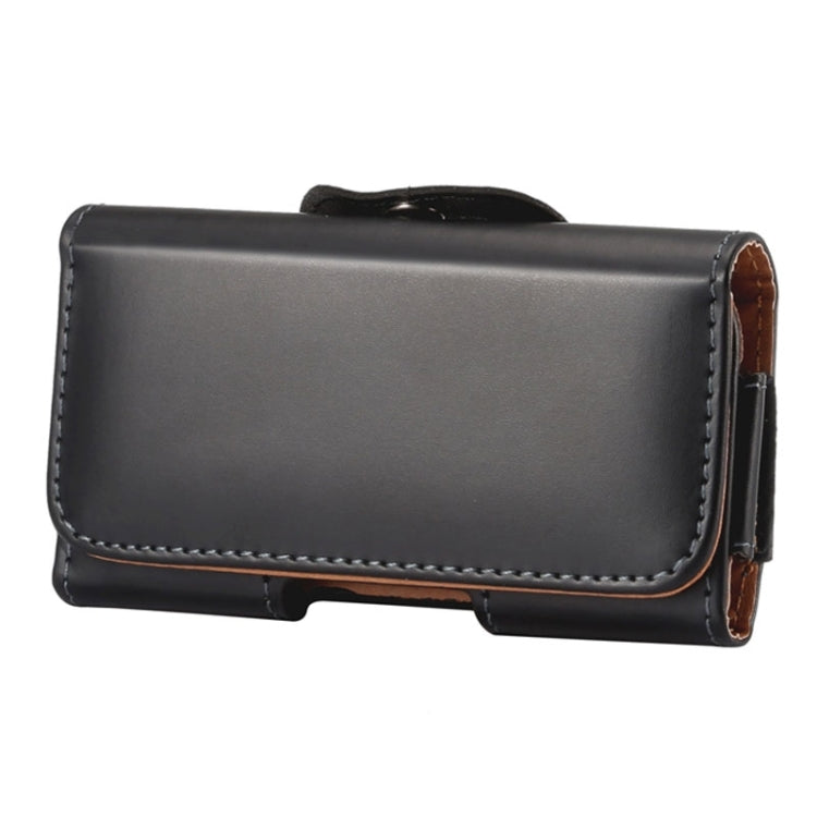 For iPhone X & Galaxy S6 / G920 Crazy Horse Texture Vertical Flip Leather Case / Waist Bag with Back Splint