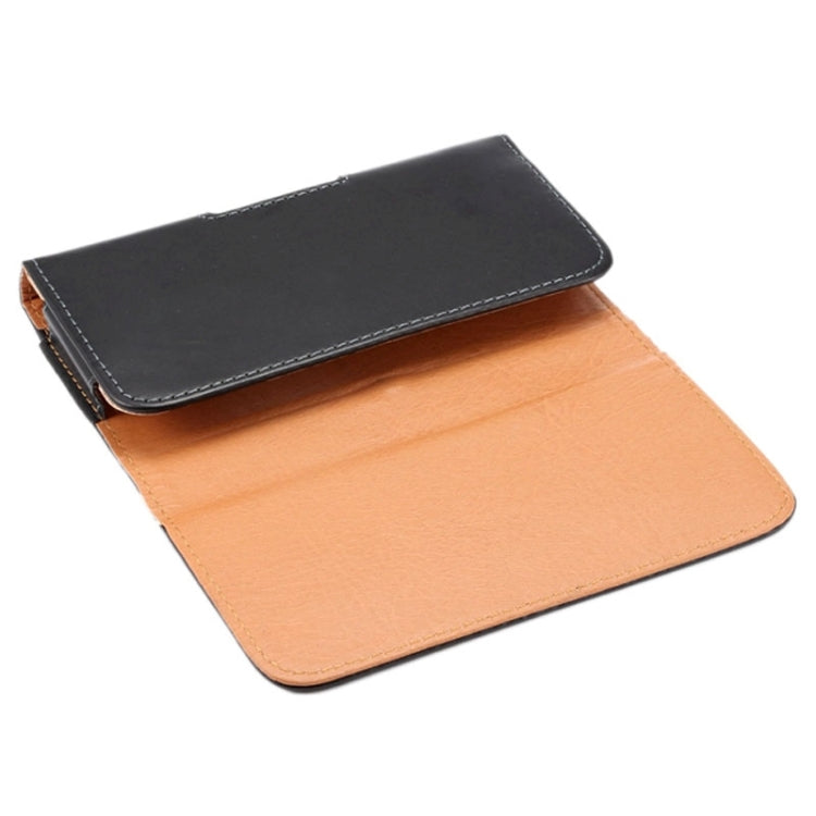 For iPhone X & Galaxy S6 / G920 Crazy Horse Texture Vertical Flip Leather Case / Waist Bag with Back Splint