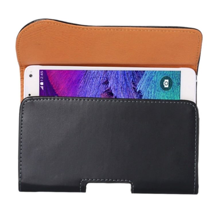 Universal Crazy Horse Texture Vertical Flip Leather Case / Waist Bag with Back Splint and Arch Design for iPhone 6 Plus & 6S Plus, Galaxy Note 8 / Galaxy Note 5 / N920 & S6 Edge Plus / G928 & A8 / A800 & Note IV / N910