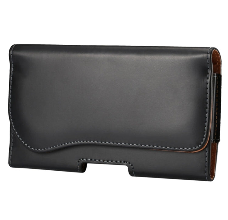 Crazy Horse Texture Vertical Flip Leather Case / Waist Bag with Back Splint and Arch Design for Galaxy Note 3 / N900
