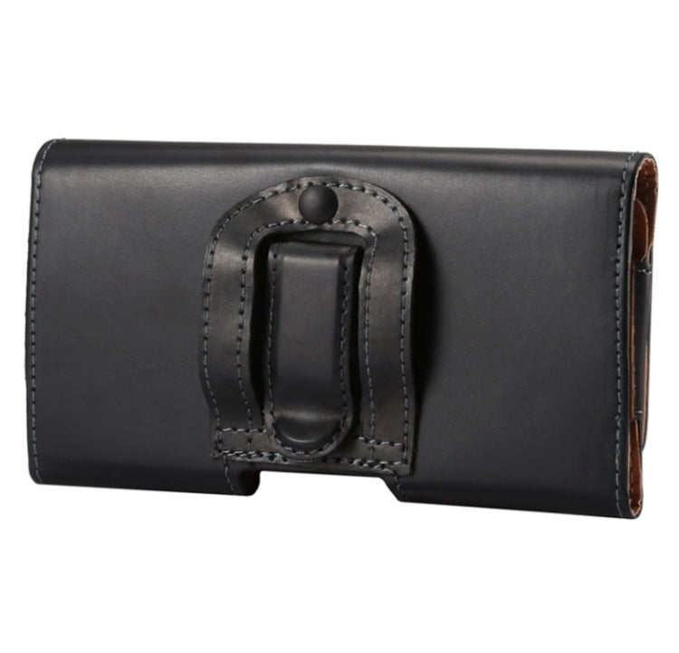 Crazy Horse Texture Vertical Flip Leather Case / Waist Bag with Back Splint and Arch Design for Galaxy Note 3 / N900