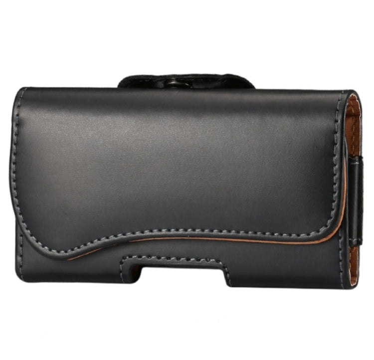 Crazy Horse Texture Vertical Flip Leather Case / Waist Bag with Back Splint and Arch Design for Galaxy S4 / i9500