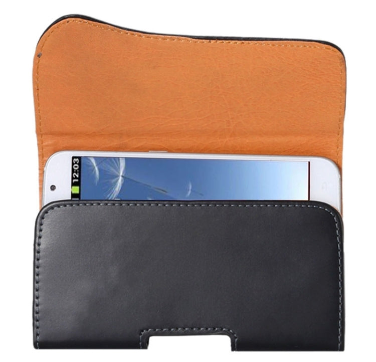 Crazy Horse Texture Vertical Flip Leather Case / Waist Bag with Back Splint and Arch Design for Galaxy S3 / i9300