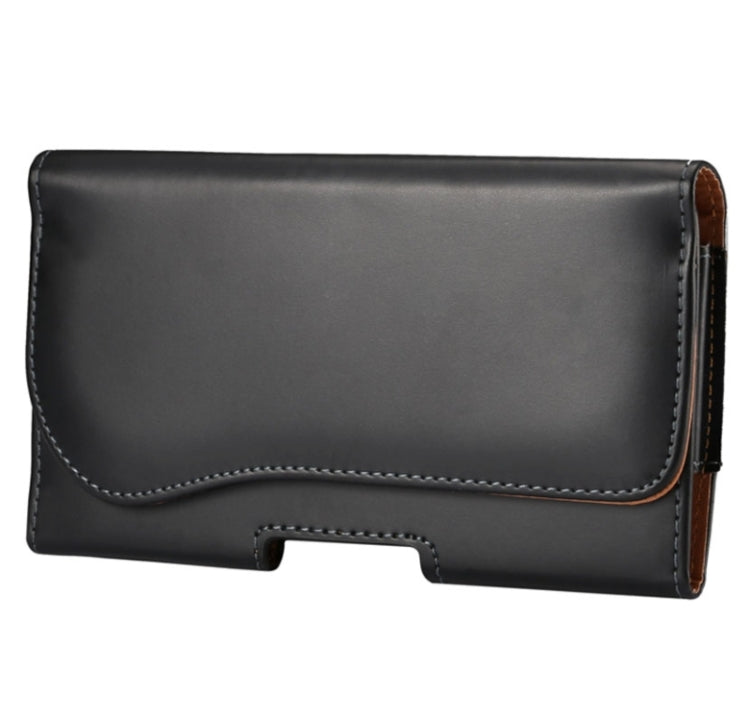6.3 Inch Crazy Horse Texture Vertical Flip Leather Case / Waist Bag and Arch Design with Back Splint for Galaxy Mega 6.3 /  Mega 2 / G750F